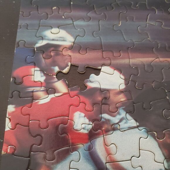 Eaton 1978 Puzzle "Cycling" 500 Missing One Piece 18"x24"  Treasure Collection - Picture 4 of 15